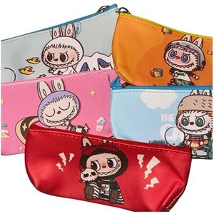 Labubu Zipper Pouch | Kawaii Coin & Makeup Bag | Cute Labubu Accessory
